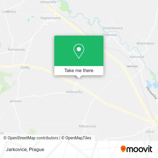 Карта Jarkovice