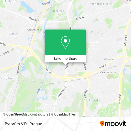 Карта Bytprům V.D.