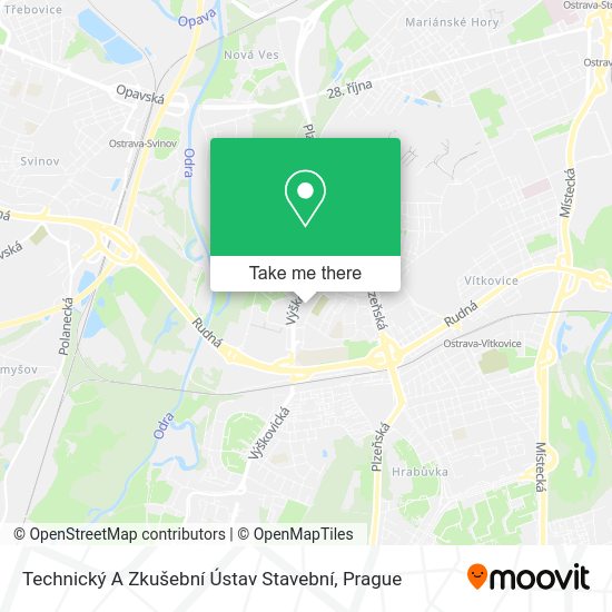 Technický A Zkušební Ústav Stavební map