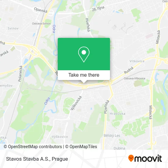 Карта Stavos Stavba A.S.