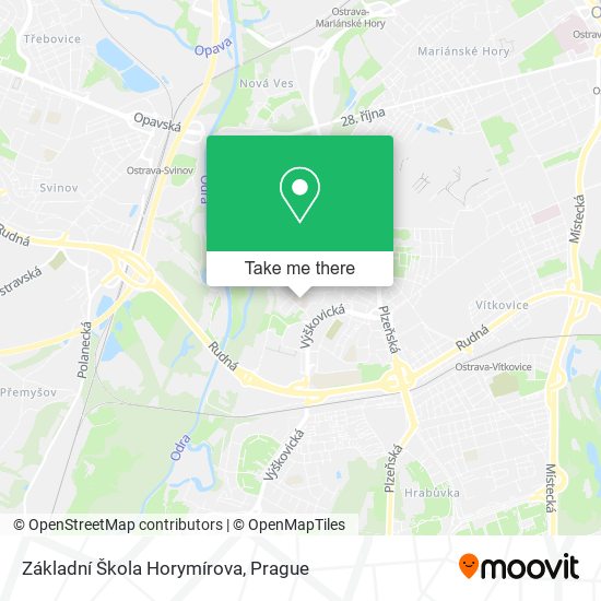Základní Škola Horymírova map