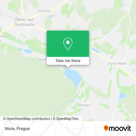 Карта Moře
