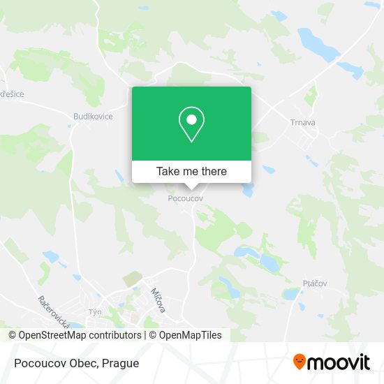 Pocoucov Obec map