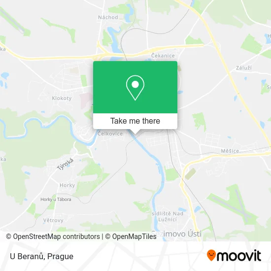 Карта U Beranů