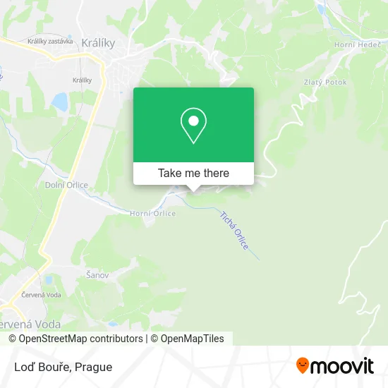 Карта Loď Bouře