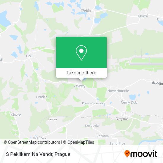 S Peklíkem Na Vandr map
