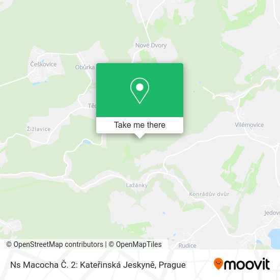 Ns Macocha Č. 2: Kateřinská Jeskyně map