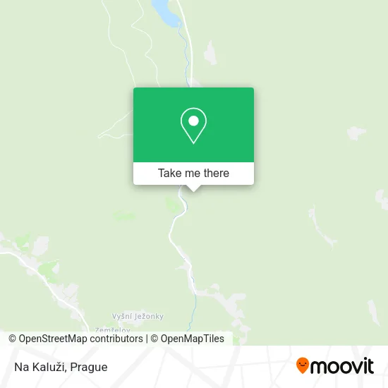 Карта Na Kaluži