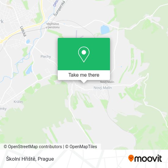 Školní Hřiště map