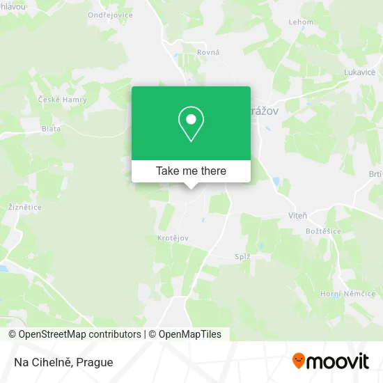 Карта Na Cihelně