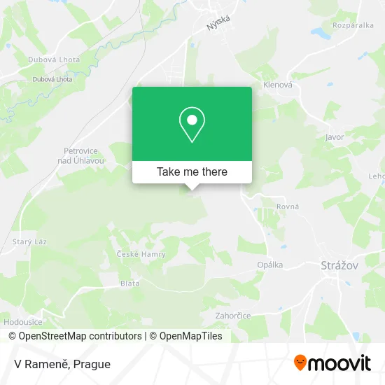 Карта V Rameně