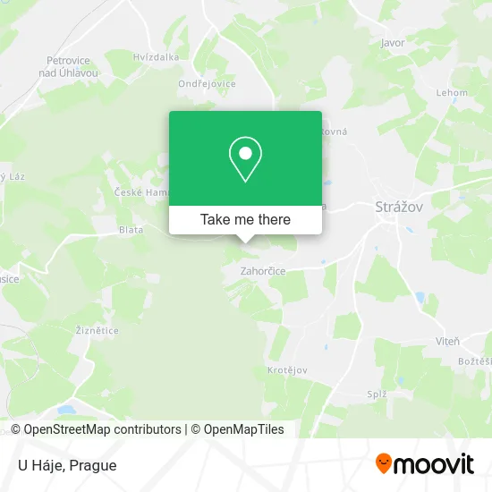 Карта U Háje