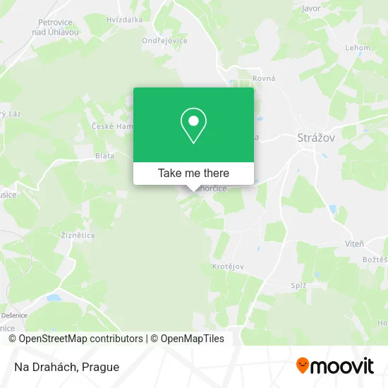 Карта Na Drahách