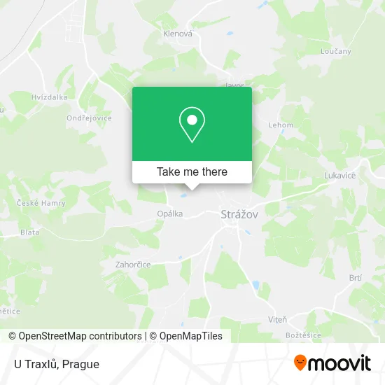 Карта U Traxlů