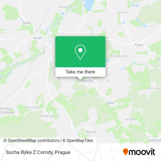Socha Býka Z Corridy map