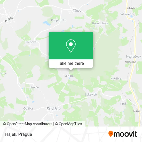 Карта Hájek