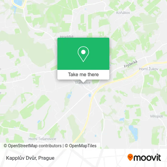 Карта Kapplův Dvůr