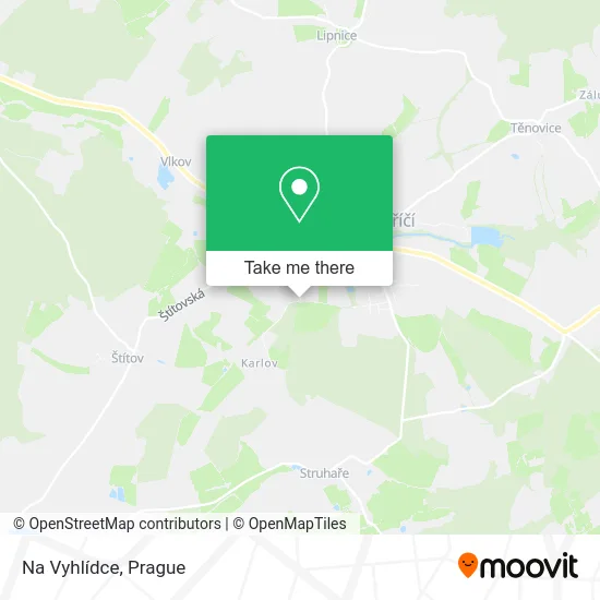 Карта Na Vyhlídce