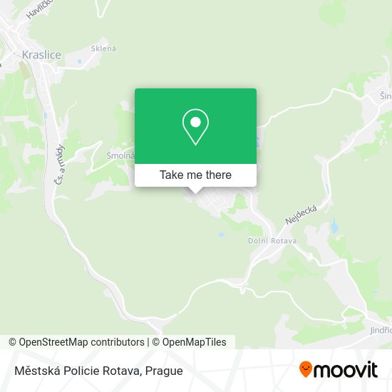 Městská Policie Rotava map