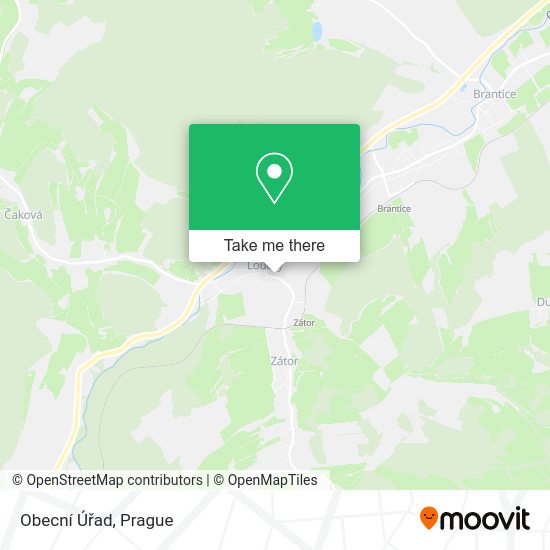 Obecní Úřad map
