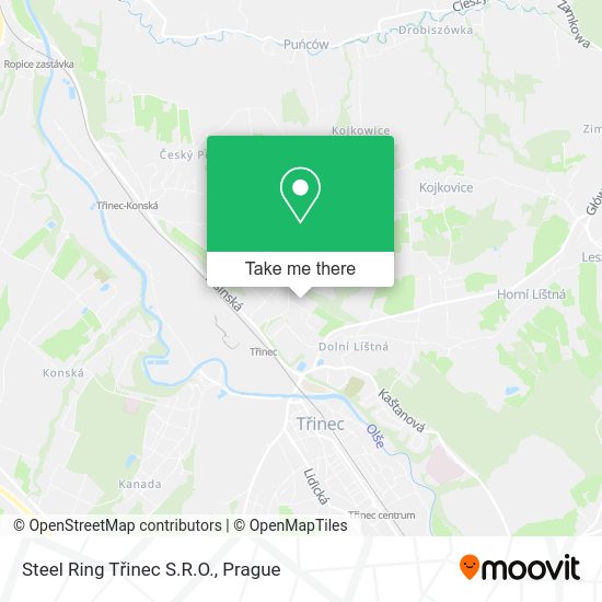 Steel Ring Třinec S.R.O. map
