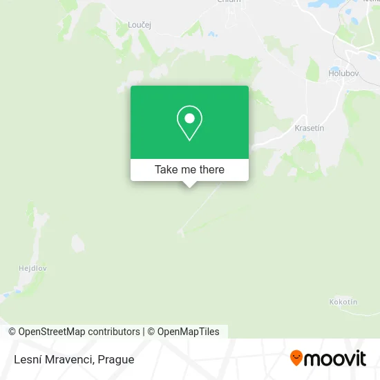 Карта Lesní Mravenci