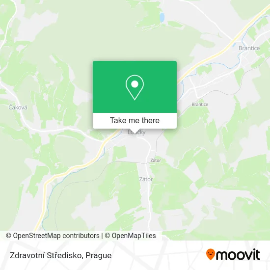 Карта Zdravotní Středisko