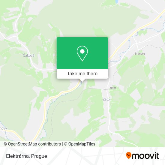 Карта Elektrárna