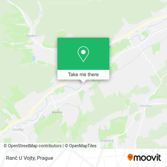 Карта Ranč U Vojty