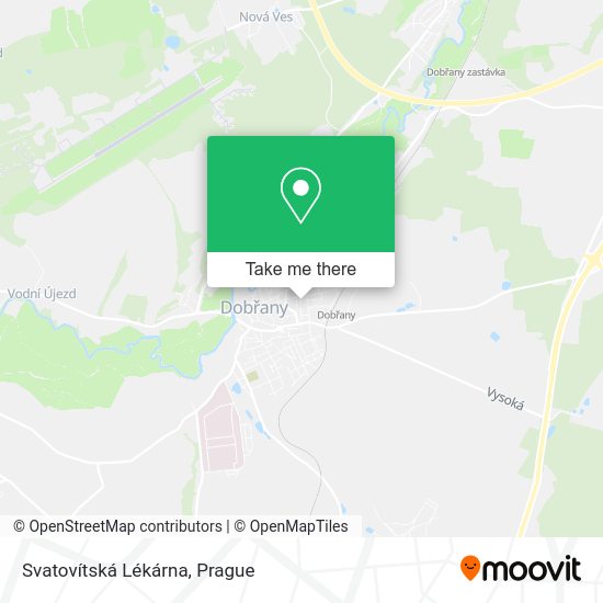 Svatovítská Lékárna map