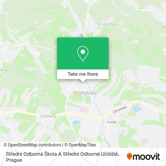 Střední Odborná Škola A Střední Odborné Učiliště map