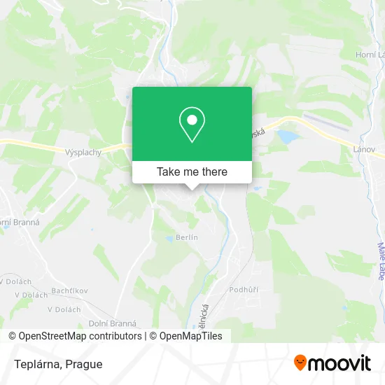 Карта Teplárna