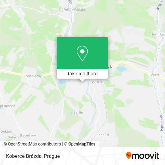 Карта Koberce Brázda