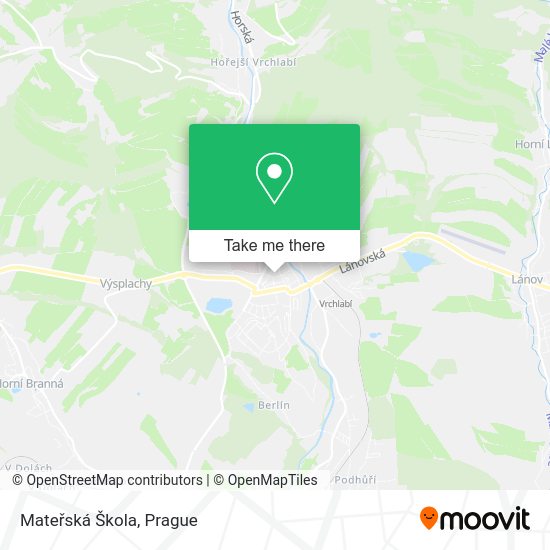 Mateřská Škola map