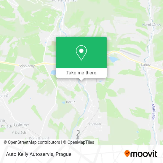 Карта Auto Kelly Autoservis