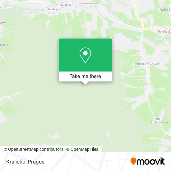 Карта Králicko