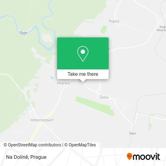 Карта Na Dolině