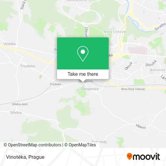 Карта Vinotéka