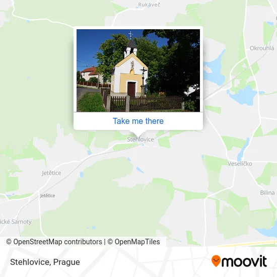 Карта Stehlovice