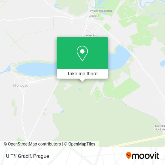 U Tří Gracií map