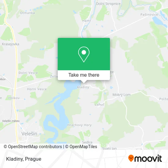Карта Kladiny