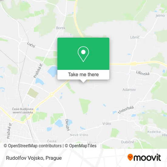 Карта Rudolfov Vojsko