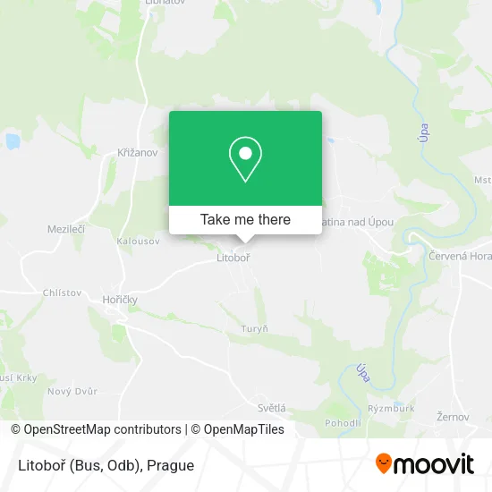 Карта Litoboř (Bus, Odb)