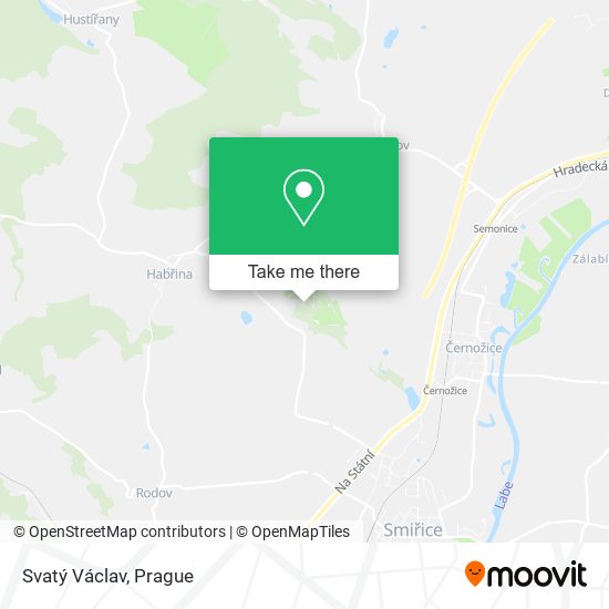 Svatý Václav map
