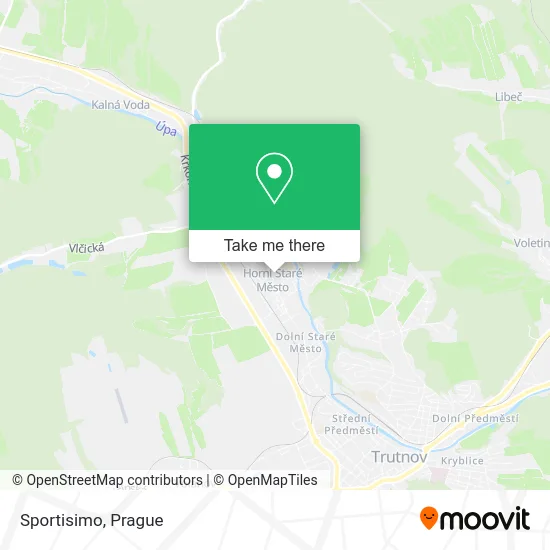 Карта Sportisimo