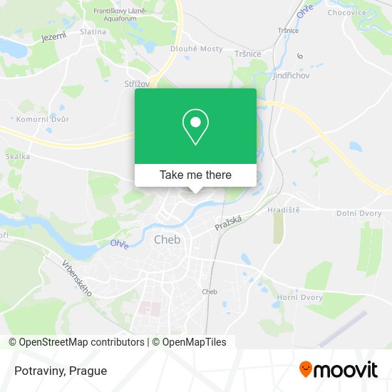 Карта Potraviny