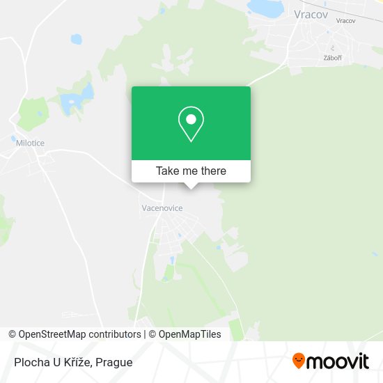 Plocha U Kříže map