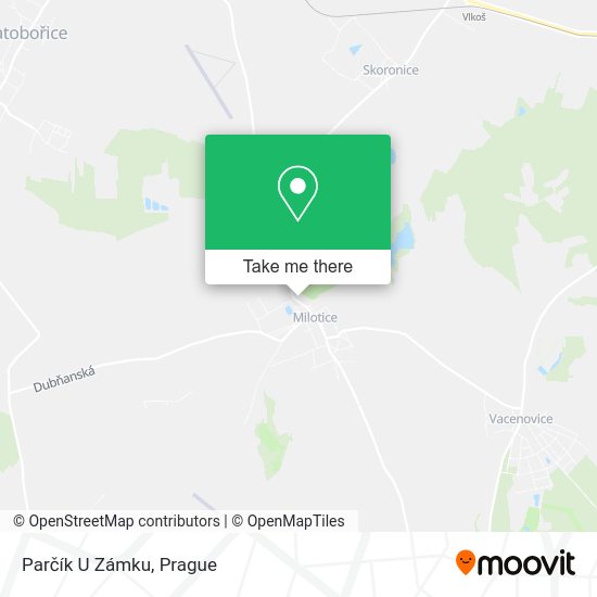 Parčík U Zámku map
