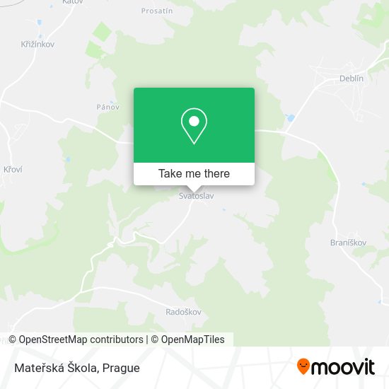 Mateřská Škola map