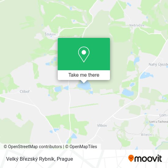 Velký Březský Rybník map
